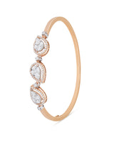 Prancing Pear Diamond Bracelet