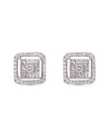 Perfect Square Diamond Studs