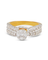 Illusion Solitaire Ring