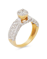 Illusion Solitaire Ring