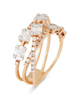 Scatter Diamond Ring