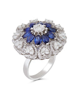 Bouquet of Hearts Cocktail Ring