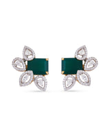 Asymmetry Diamond Earrings