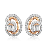 Spiral Diamond Studs