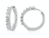Radiance Diamond Hoops