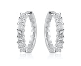 Radiance Diamond Hoops