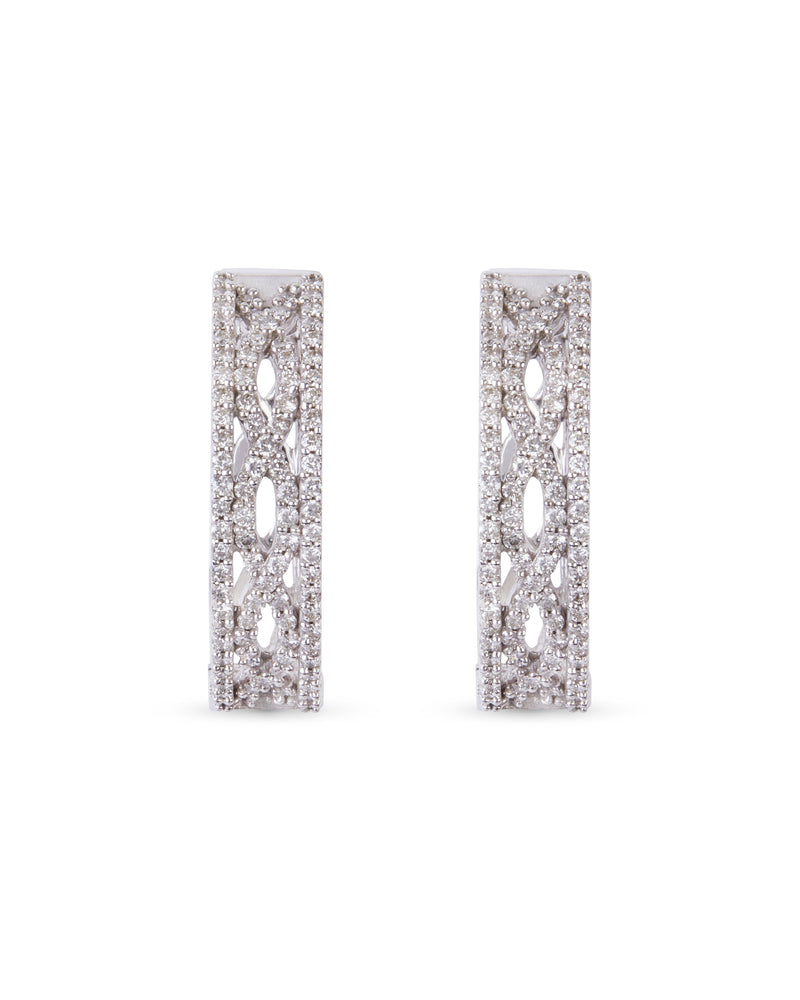 Cirque Diamond Hoops