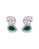 Green with Envy Diamond Earrings