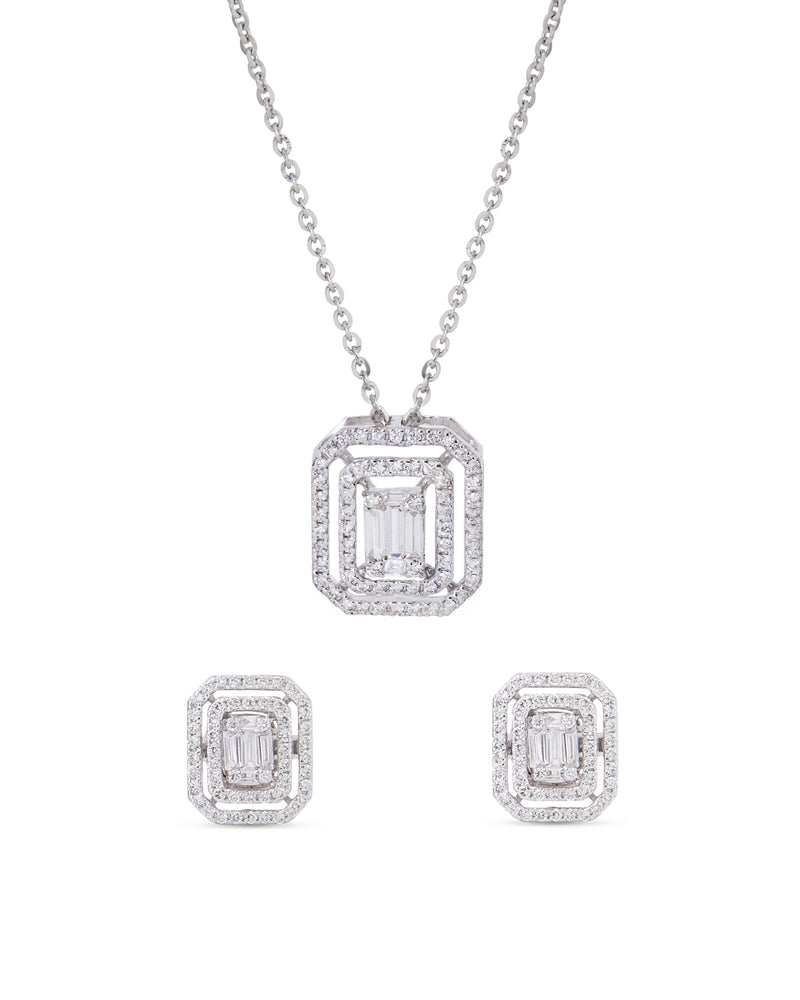 Emeraldi Diamond Set