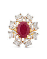 Eternal Ruby Cocktail Ring