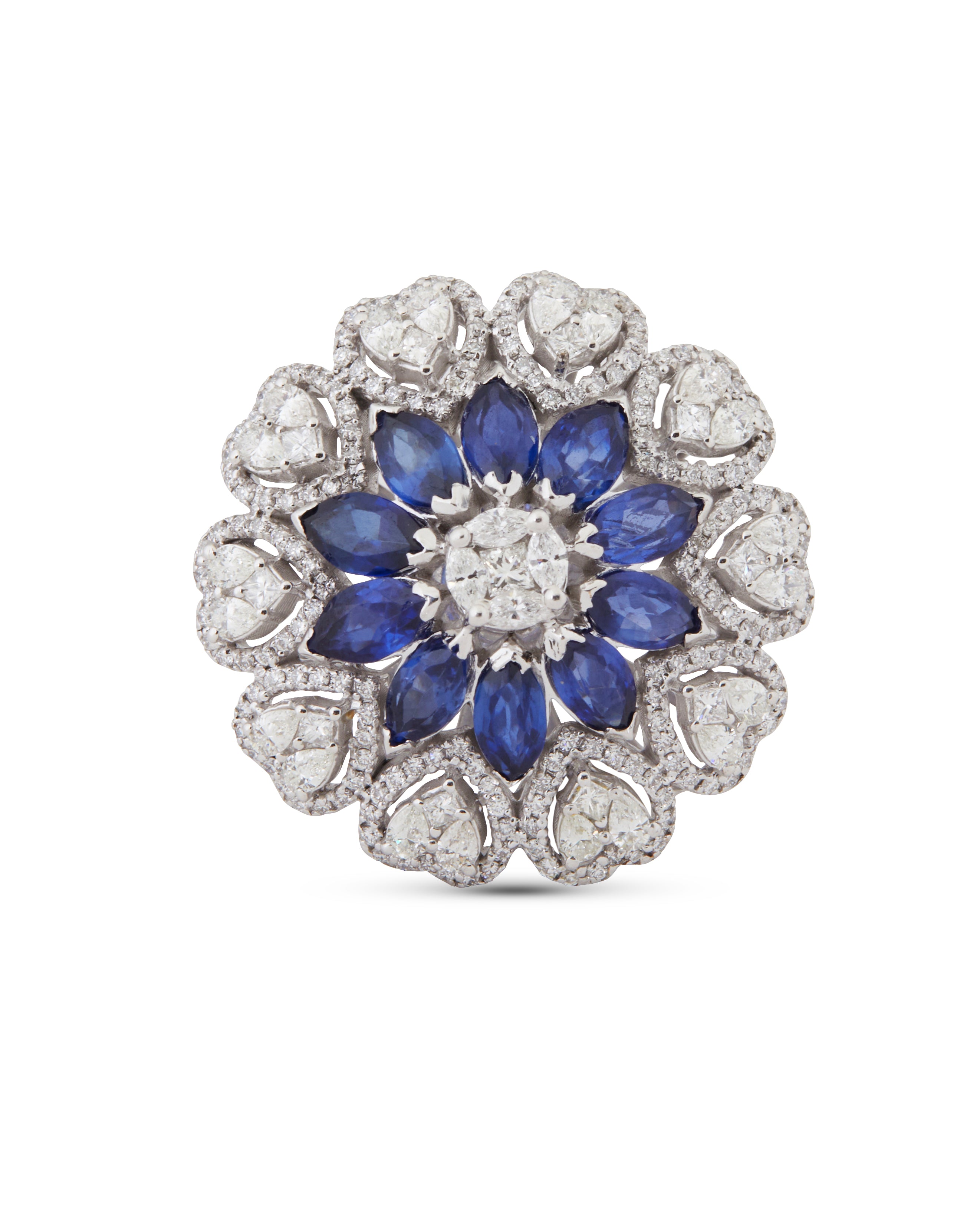 Bouquet of Hearts Cocktail Ring – Niki Jewels